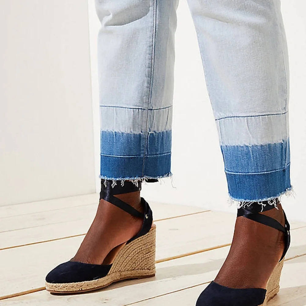 NWT LOFT Plus Double Unpicked Straight Crop‎ Jean - Picture 2 of 5